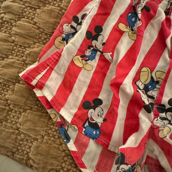 Vintage Mickey Mouse Striped Boxers - Picture 4 of 7